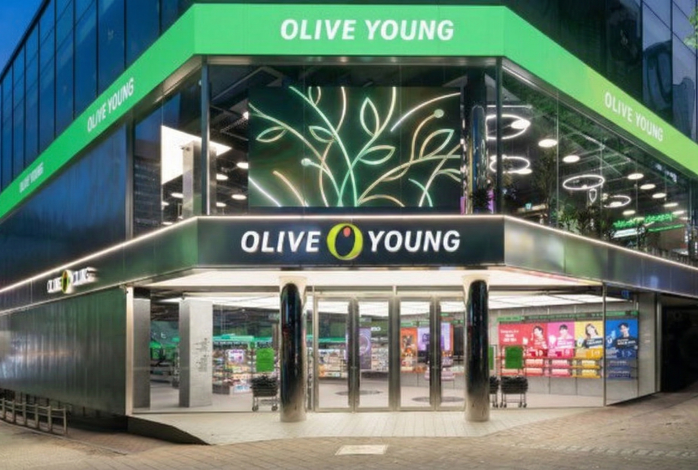 Olive Young store in Seoul, a popular K-beauty shopping destination for travelers